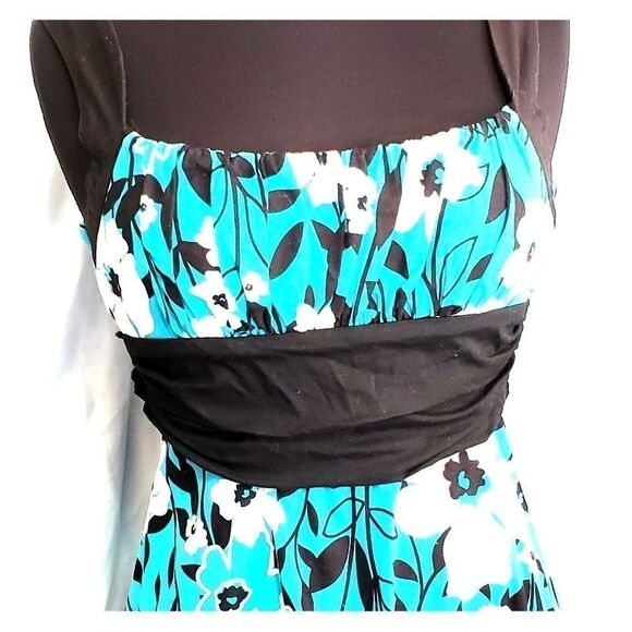 B Smart Floral Midi Dress Size 4 - Picture 3 of 6